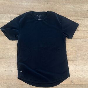 Men's Bylt Basics Lux Black Crew Neck Shirt